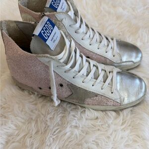 Golden Goose Deluxe Brand GGDB Francy High-Top Sneakers size 40 US 10